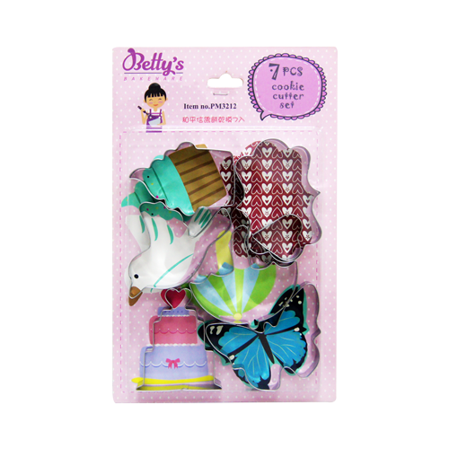 和平信鴿餅乾模PM3212(7入)