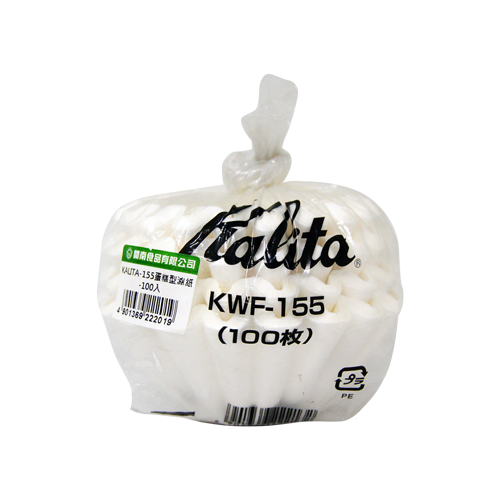 KALITA-155蛋糕型濾紙(1-2人份)