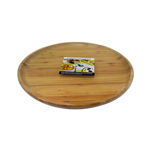 圓形竹製托盤