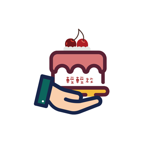 大版防水貼紙(輕輕放/小心開車喲)20枚