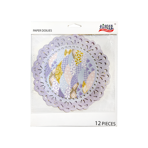 裝飾通花紙墊(日式花海)6吋