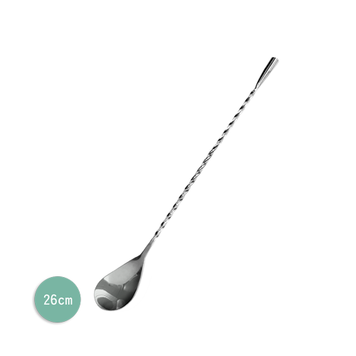 潔美利 304不鏽鋼水滴型調酒棒